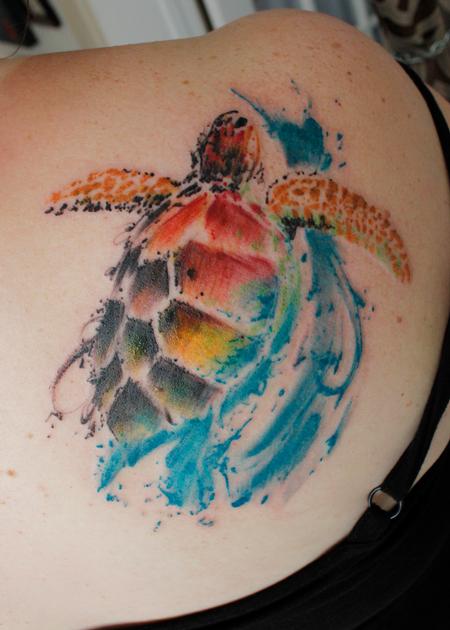 Tattoos - Sea Turtle - 133319